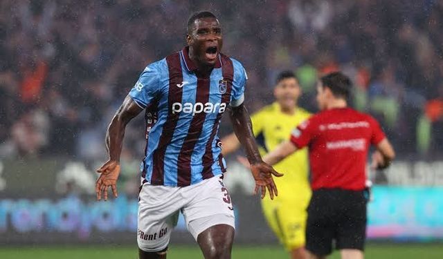 Trabzonspor'da Onuachu müjdesi bekleniyor