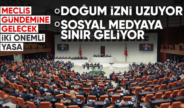 Meclis'in bu hafta gündemi yoğun