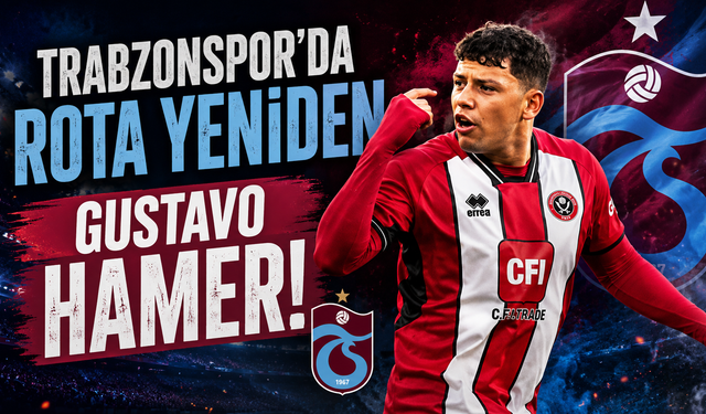 Trabzonspor'da rota yeniden Gustavo Hamer!