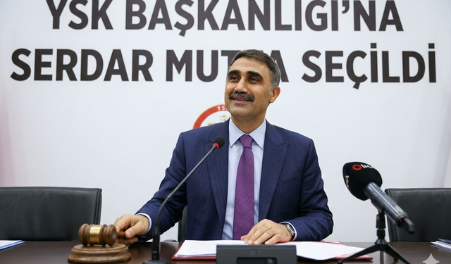 YSK Başkanlığı’na Serdar Mutta seçildi