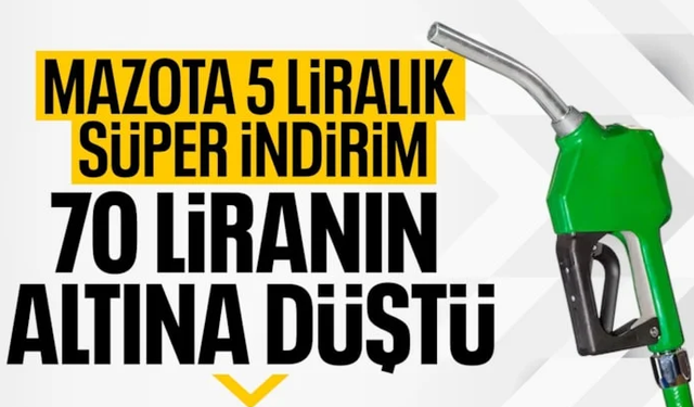 Motorine dev indirim geldi: Tabelalar değişti