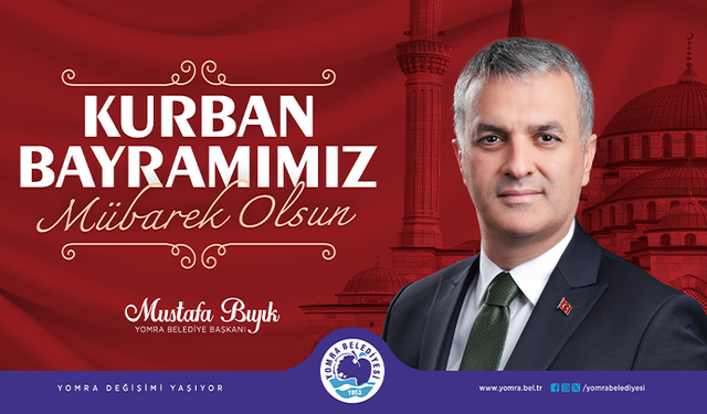 Yomra Belediyesi Kurban Bayramı Mesajı