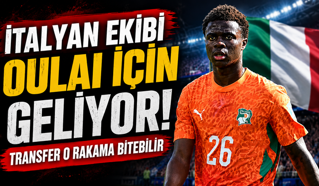 İtalyan ekibi Oulai için geliyor! Transfer o rakama bitebilir