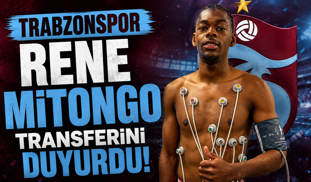 Trabzonspor Rene Mitongo transferini duyurdu!