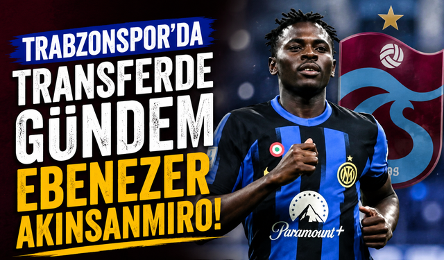 Trabzonspor'da transferde gündem Ebenezer Akinsanmiro!