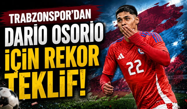 Trabzonspor'dan Dario Osorio için rekor teklif!
