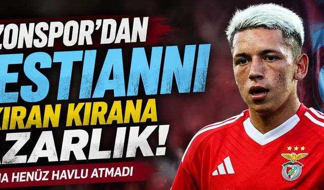 Trabzonspor'dan Prestianni için kıran kırana pazarlık!