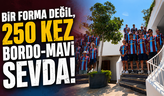 250 Forma, Tek Yürek: Bordo-Mavi Sevda Girne’ye Taştı