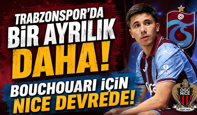 Trabzonspor'da sürpriz ayrılık! Fransa yolcusu