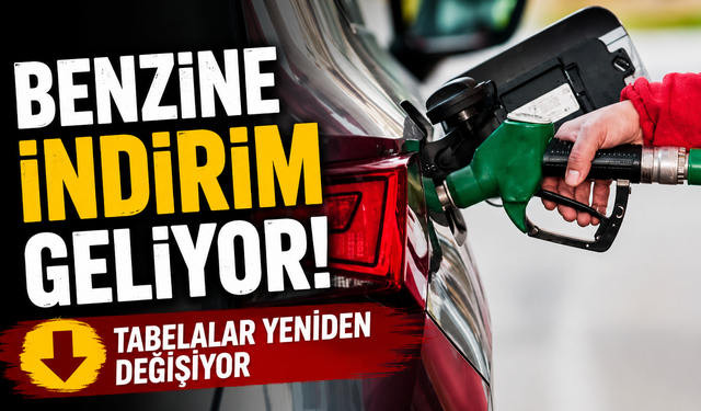 Benzine indirim geliyor