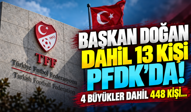 Trabzonspor'da Başkan Doğan dahil 13 kişi bahis gerekçesiyle PFDK'ya sevk edildi! 4 büyükler dahil 448 kişi…