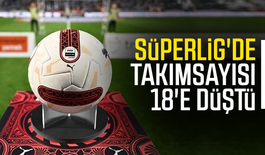 TFF, profesyonel liglerdeki takım sayısını azaltma kararı aldı