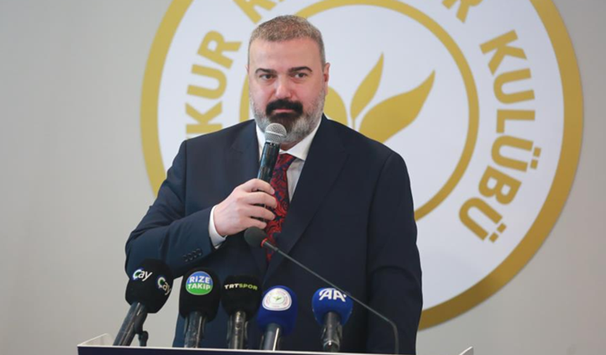 İbrahim Turgut yeniden Çaykur Rizespor başkanlığına seçildi