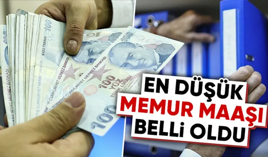 2025 Temmuz en düşük memur maaşı belli oldu