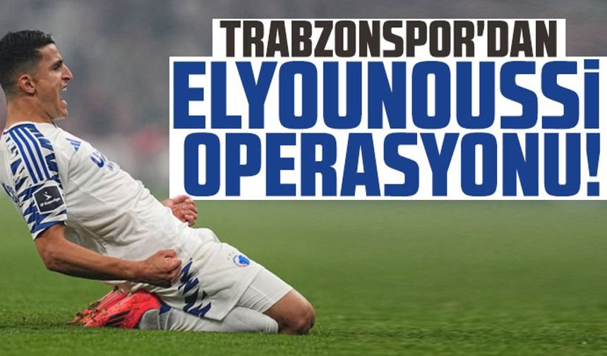 Trabzonspor'dan Mohamed Elyounoussi operasyonu!
