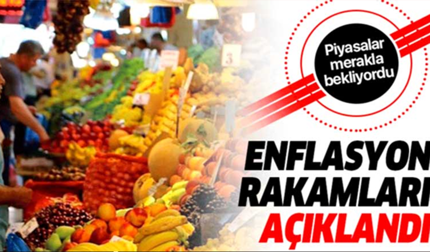 Enflasyon rakamları açıklandı! Memur ve emeklinin zammı belli oldu