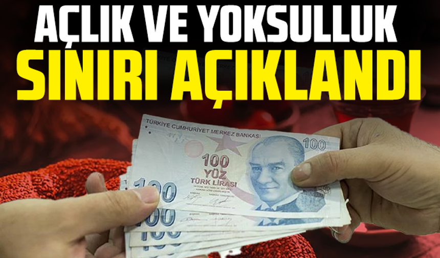 Türkiye'nin güncel açlık ve yoksulluk sınırı açıklandı