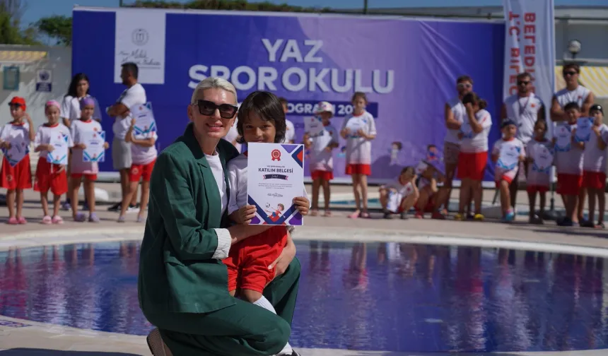 Bilecik’te 307 öğrenci yaz spor okullarından mezun oldu