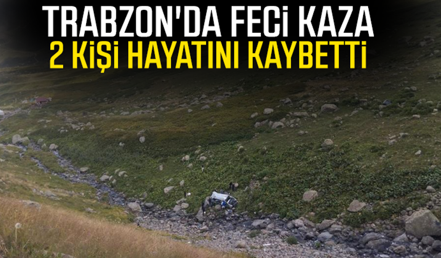 Haldizen Yaylası’nda feci kaza: 2 ölü, 4 yaralı