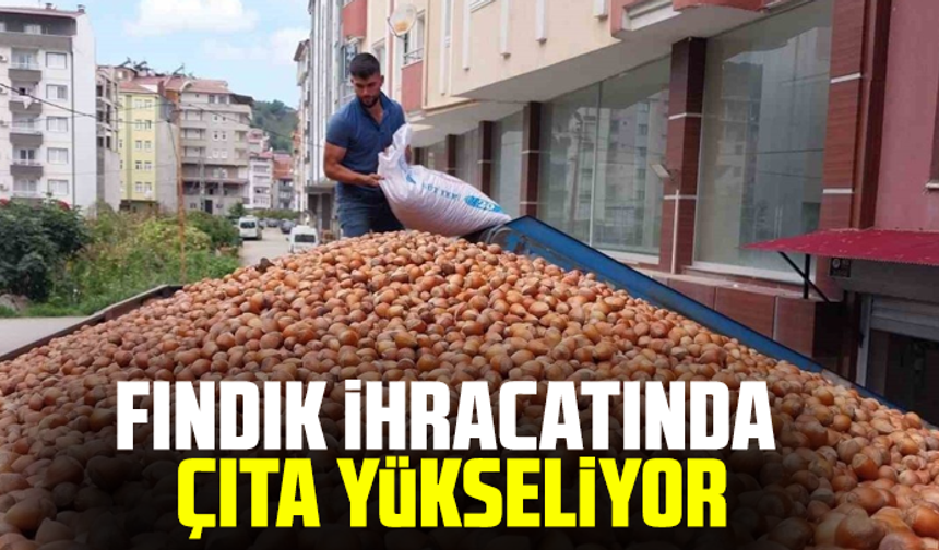 Fındık ihracatında çıta yükseliyor
