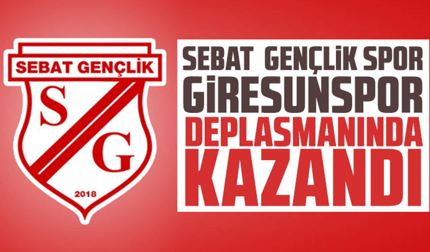 Sebat Gençlik Spor, Giresunspor Deplasmanında Güldü