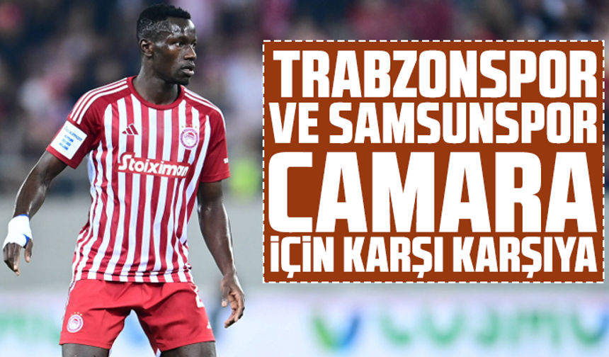Trabzonspor ve Samsunspor, Mady Camara İçin Karşı Karşıya