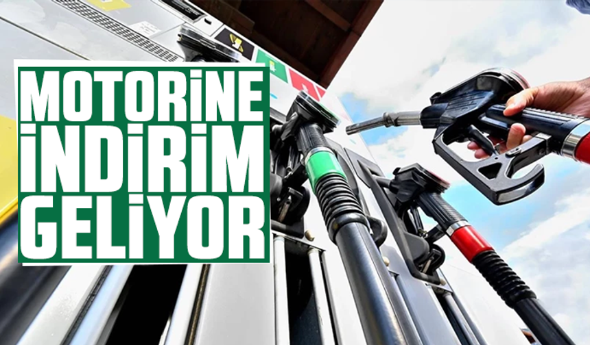 Motorine indirim geliyor