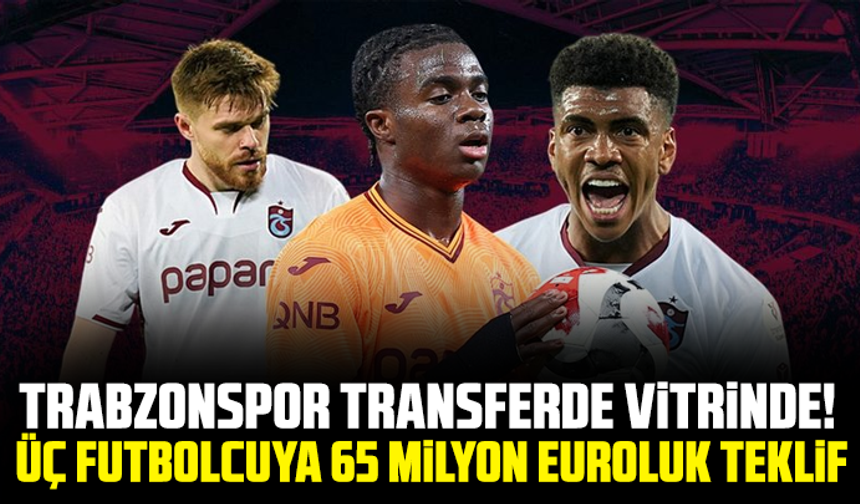 Trabzonspor'un gençlerine teklif üstüne teklif!