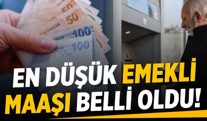 Kanun teklifi Meclis'e geliyor: En düşük emekli maaşı belli oldu