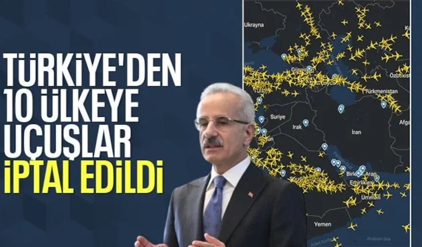 Bakan Uraloğlu Trabzon'da açıkladı!  Uçuşları 2 Mart’a kadar iptal ettik"