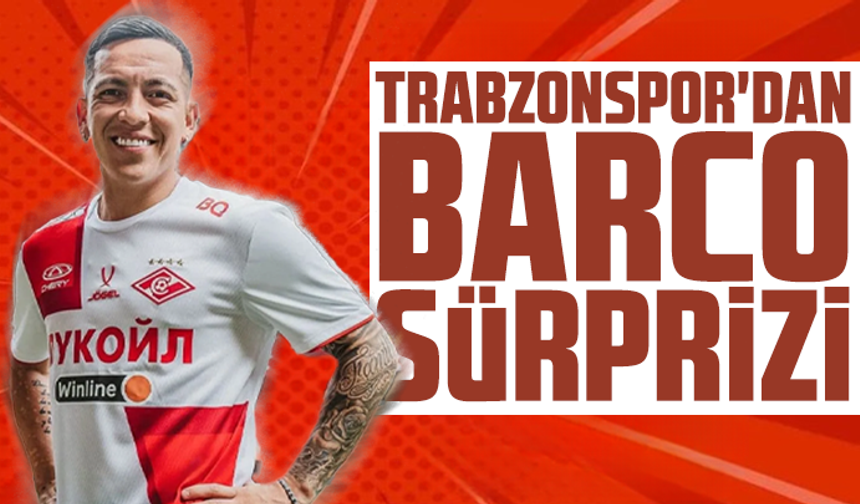 Trabzonspor'dan Esequiel Barco sürprizi
