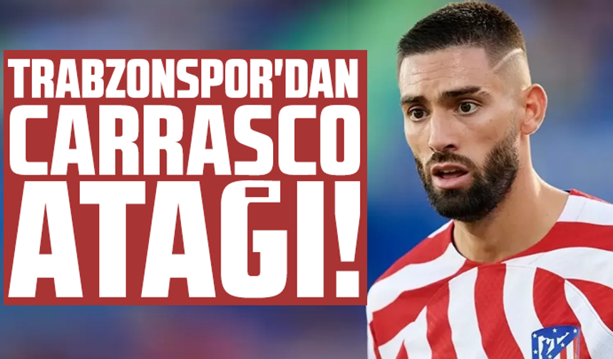 Trabzonspor'dan Yannick Carrasco atağı!