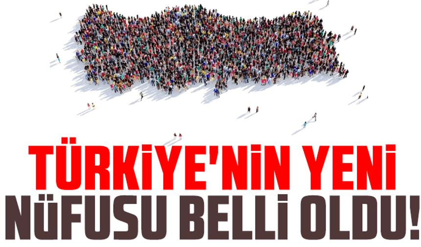 Türkiye nüfusu 86 milyon 92 bin 168 kişi oldu
