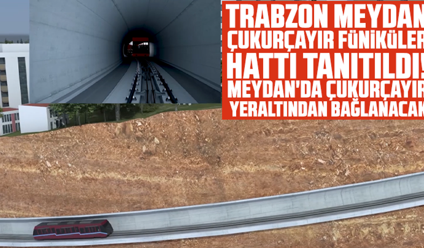 Trabzon, Ortahisar İlçesi Meydan–Çukurçayır Mahalleleri arasında yapılacak Füniküler Hattı Tanıtılıyor!