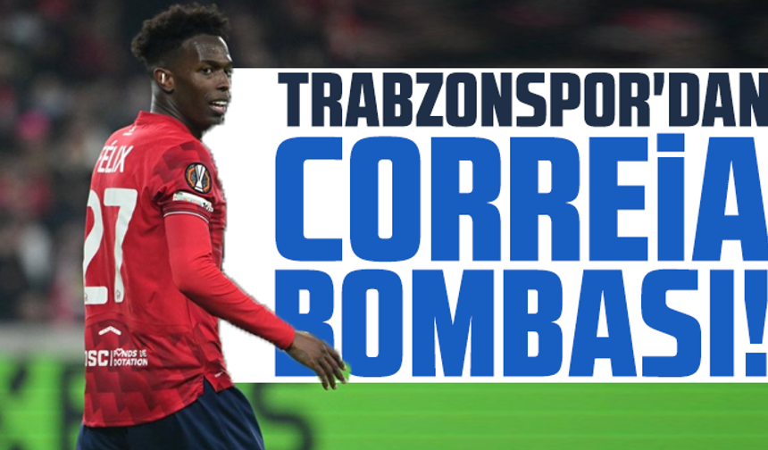 Trabzonspor'dan transferde Felix Correia bombası!