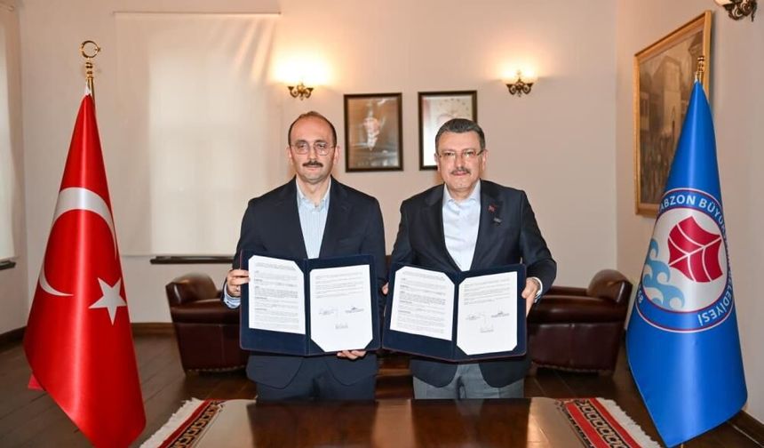 Trabzon'a İleri Biyolojik Arıtma Tesisi için ilk imzalar atıldı