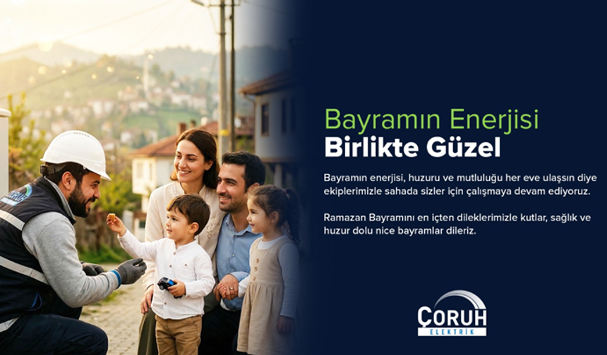 Çoruh reklam mesajı