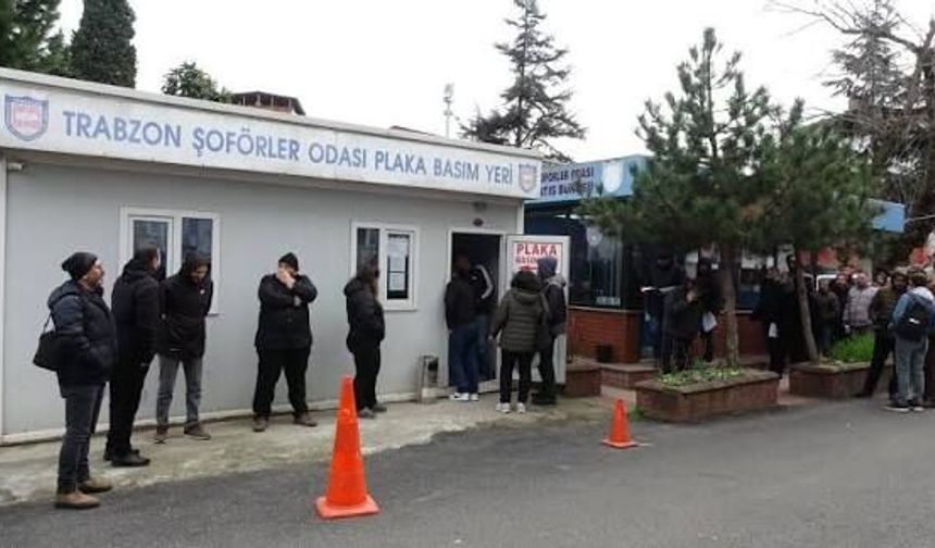 Trabzon’da "APP Plaka" hareketliliği! Yalanlandı...