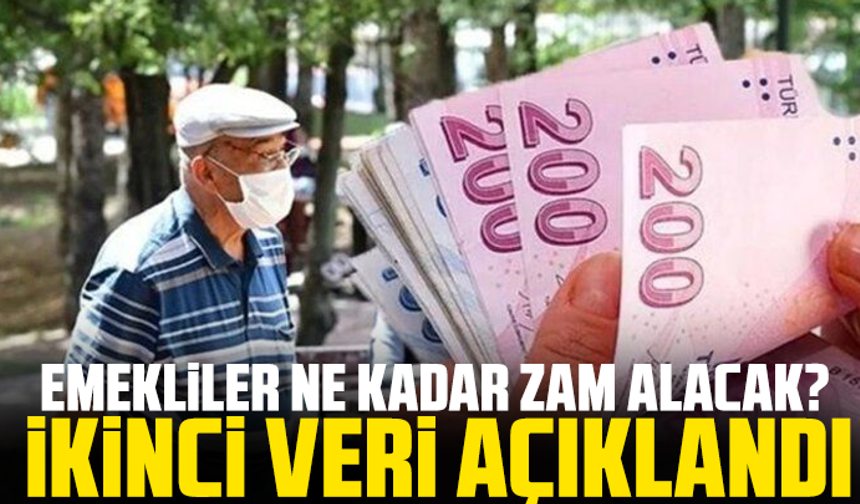 Emekliler ne kadar zam alacak? İkinci veri açıklandı