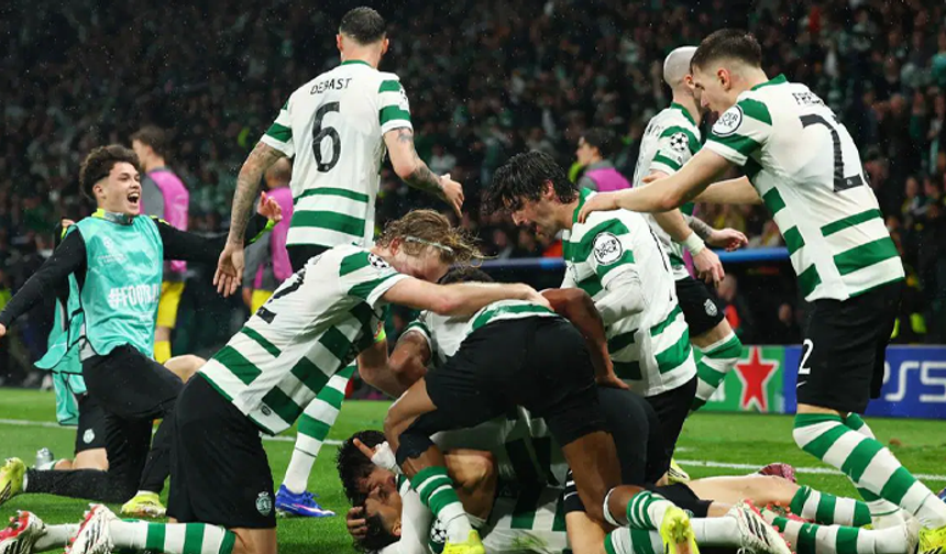 Sporting'ten tarihi geri dönüş: Bodo'yu eledi çeyrek final bileti aldı!