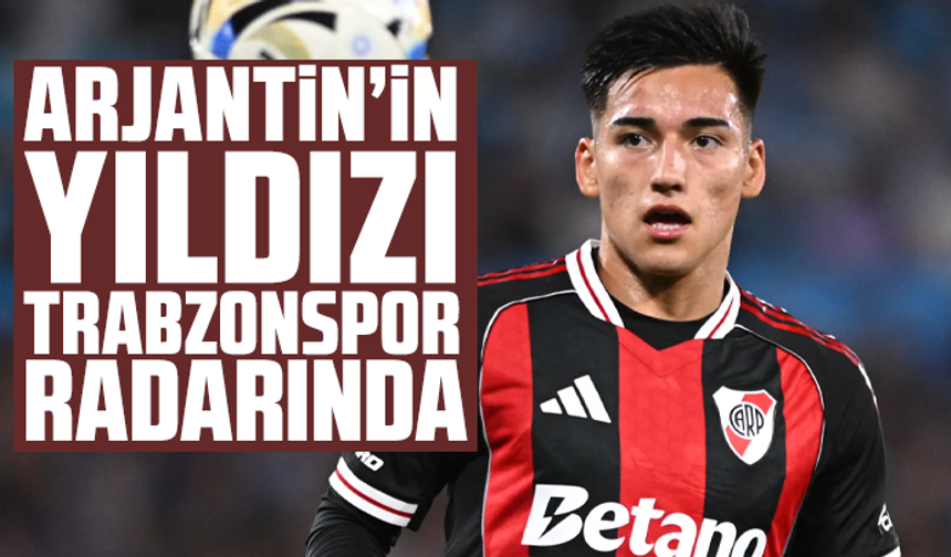 Arjantin’in Yıldızı Trabzonspor Radarında