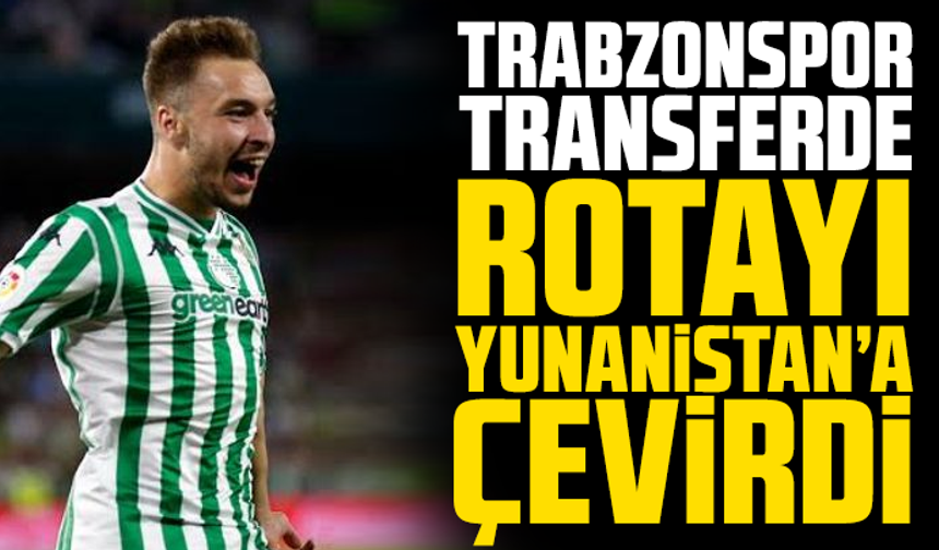 Trabzonspor yeni golcüsünü Yunanistan'dan aramaya devam ediyor!