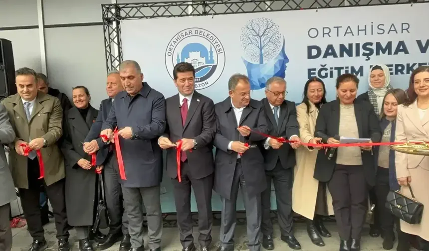 Ortahisar Danışma ve Eğitim Merkezi (ORDA) hizmete açıldı
