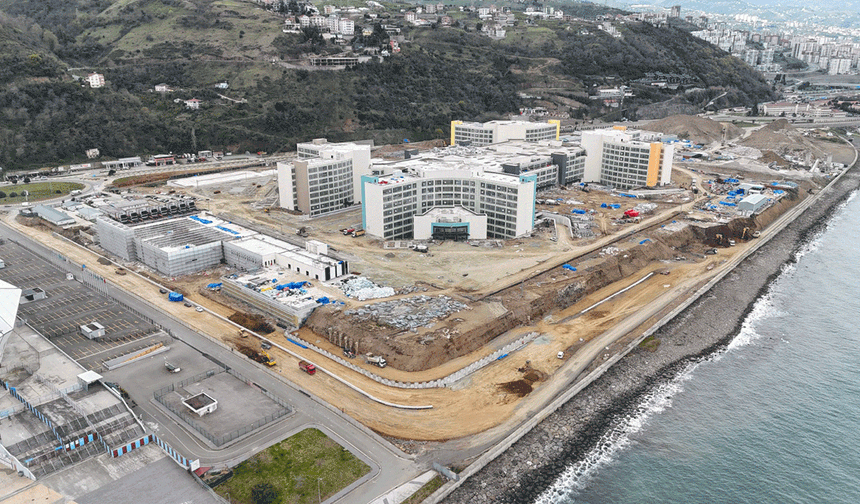 Trabzon Büyükşehir’den Şehir Hastanesi’ne sağlam altyapı