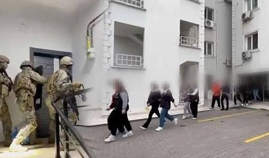 Trabzon dahil 13 ilde dev operasyon: 53 tutuklama!