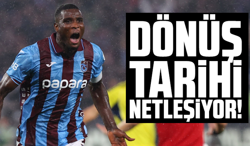 Onuachu'nun dönüş tarihi netleşiyor!