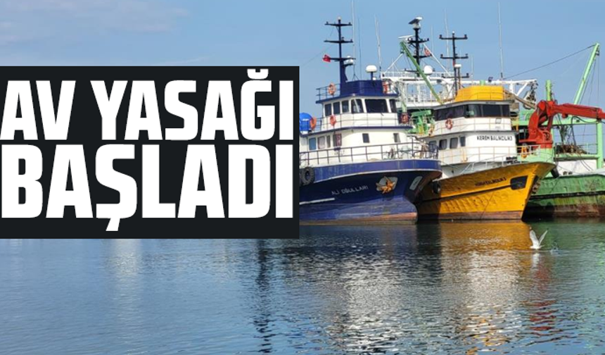 Av yasağı başladı