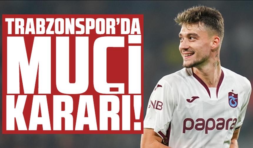 Trabzonspor’da Ernest Muçi Kararı!