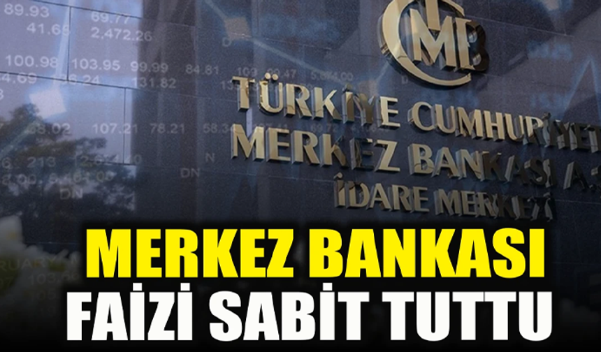 TCMB, Nisan 2026’da politika faizini yüzde 37'de sabit tuttu