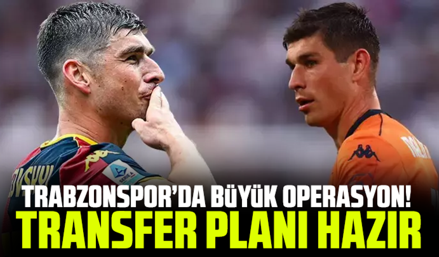 Trabzonspor’da Büyük Operasyon! Transfer Planı Hazır